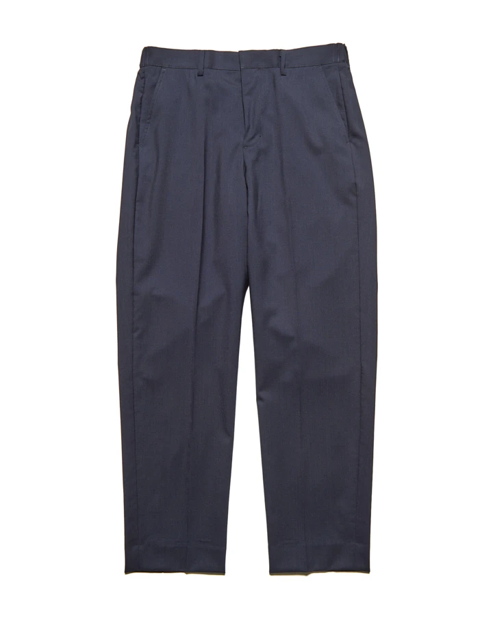 WOOL TROPICAL SHIRRING SLIM-FIT SLACKS_상품_이미지