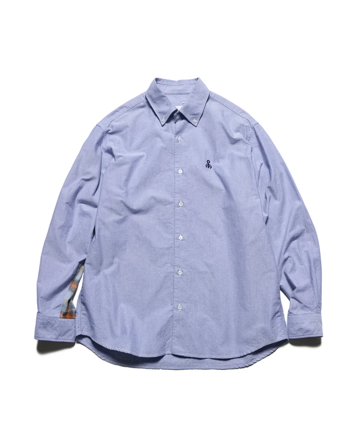 CHECK PANELED B.D SHIRT_상품_이미지