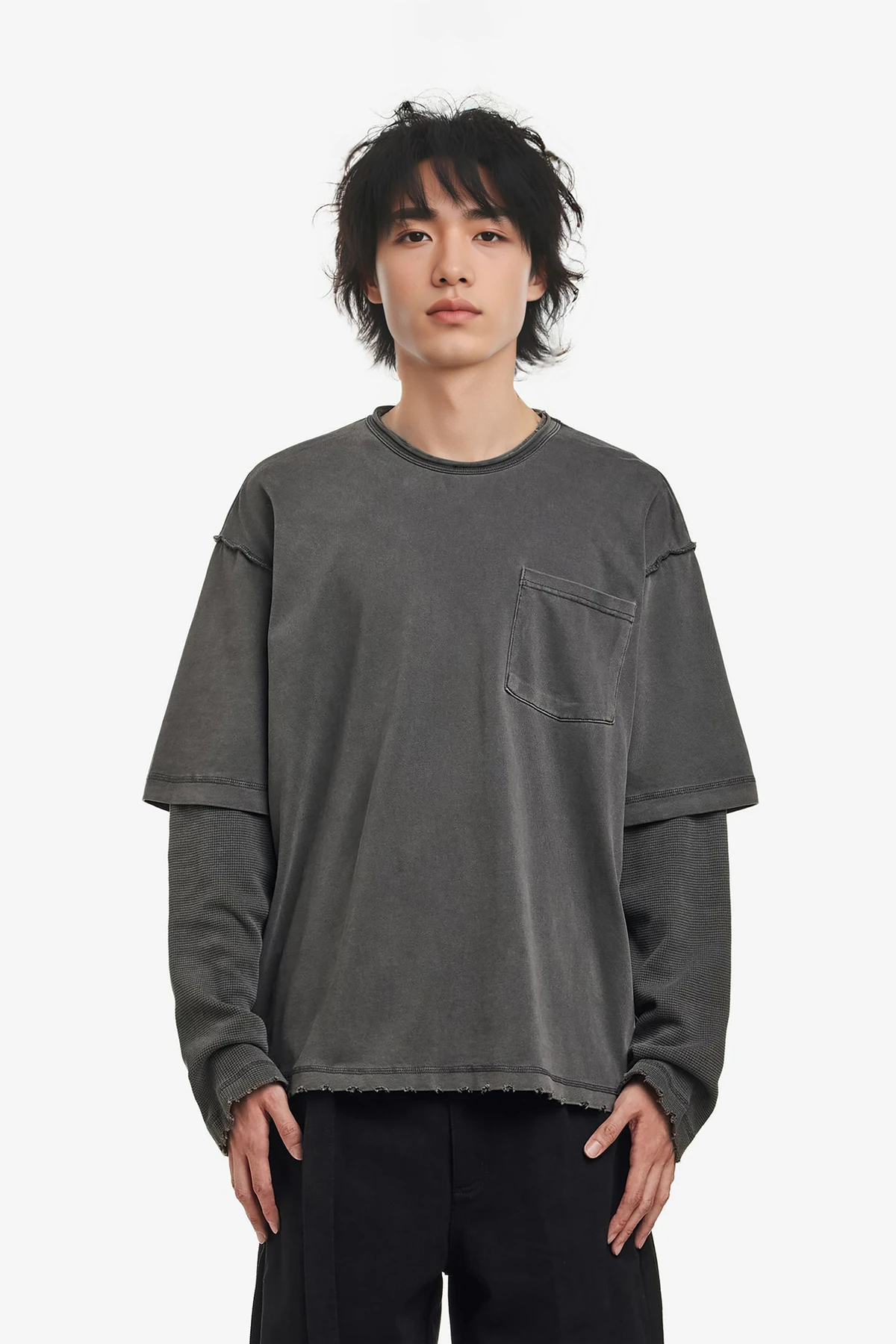 THERMAL L/S T-SHIRT-HUMAN MADE-263000 | 웍스아웃