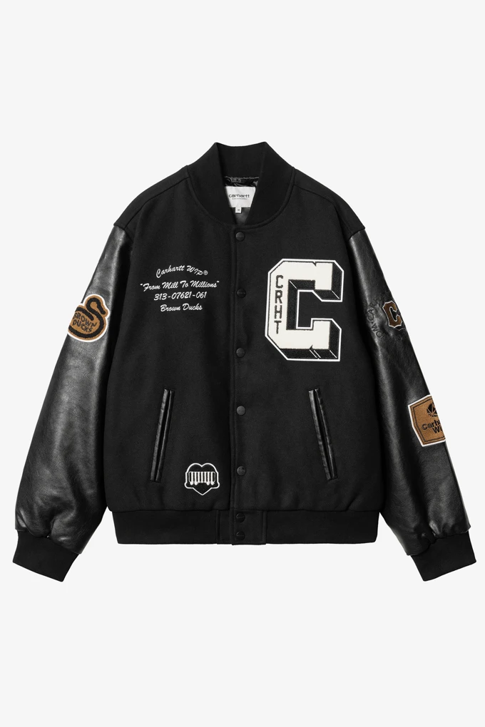 BROWN DUCKS BOMBER_상품_이미지