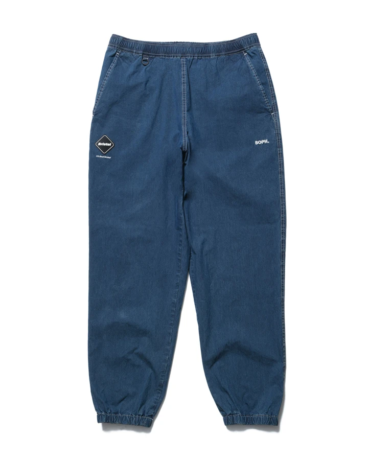 WASHED CRISP DENIM TRACK PANTS_상품_이미지