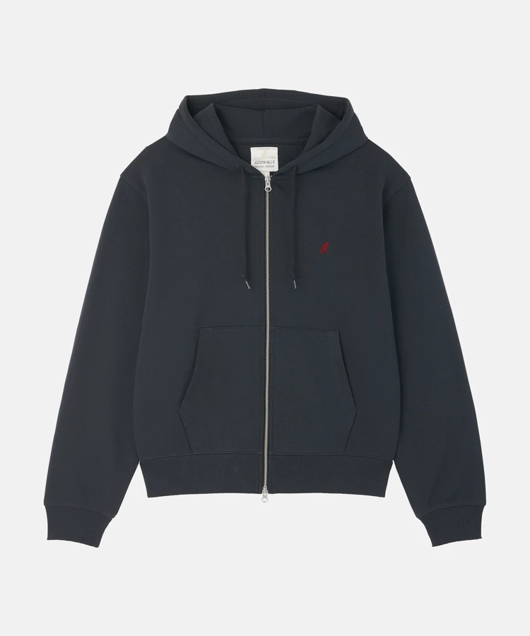 ONE POINT ZIP HOODED SWEATSHIRT_상품_이미지