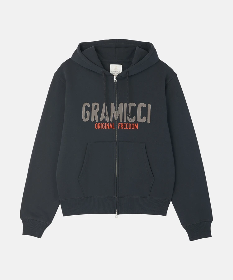 SPELL OUT ZIP HOODED SWEATSHIRT_상품_이미지