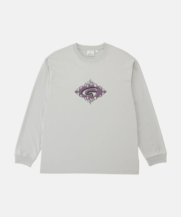 FLAMES L/S TEE_상품_이미지