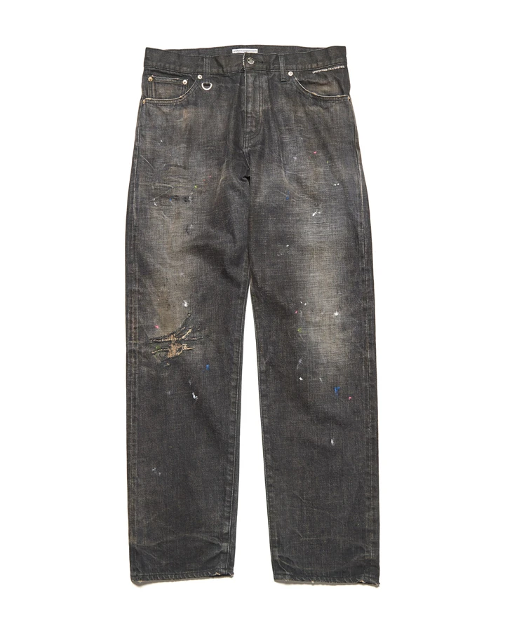 DAMAGED DENIM REGULAR-FIT JEANS_상품_이미지
