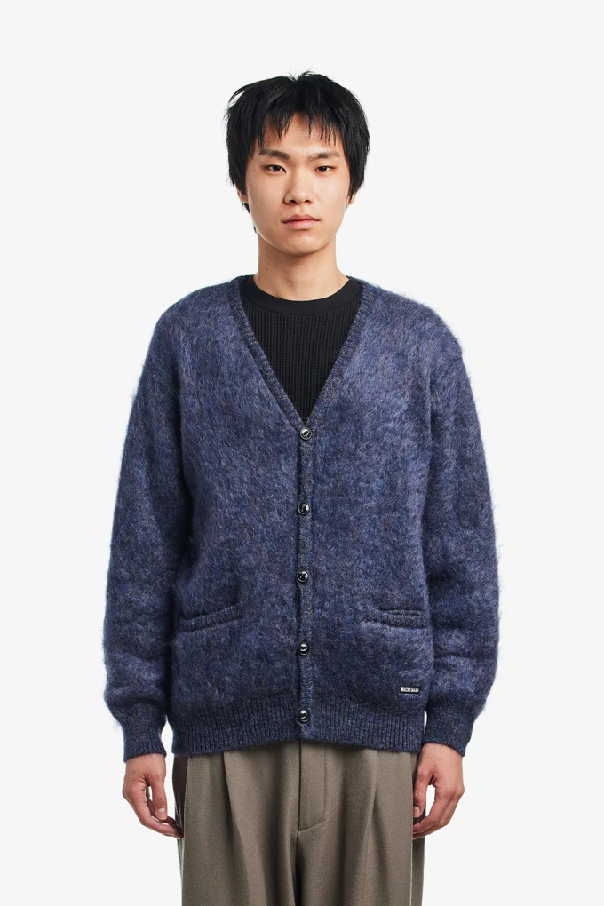 ZIP-UP KNIT CARDIGAN-HUMAN MADE-498000 | 웍스아웃
