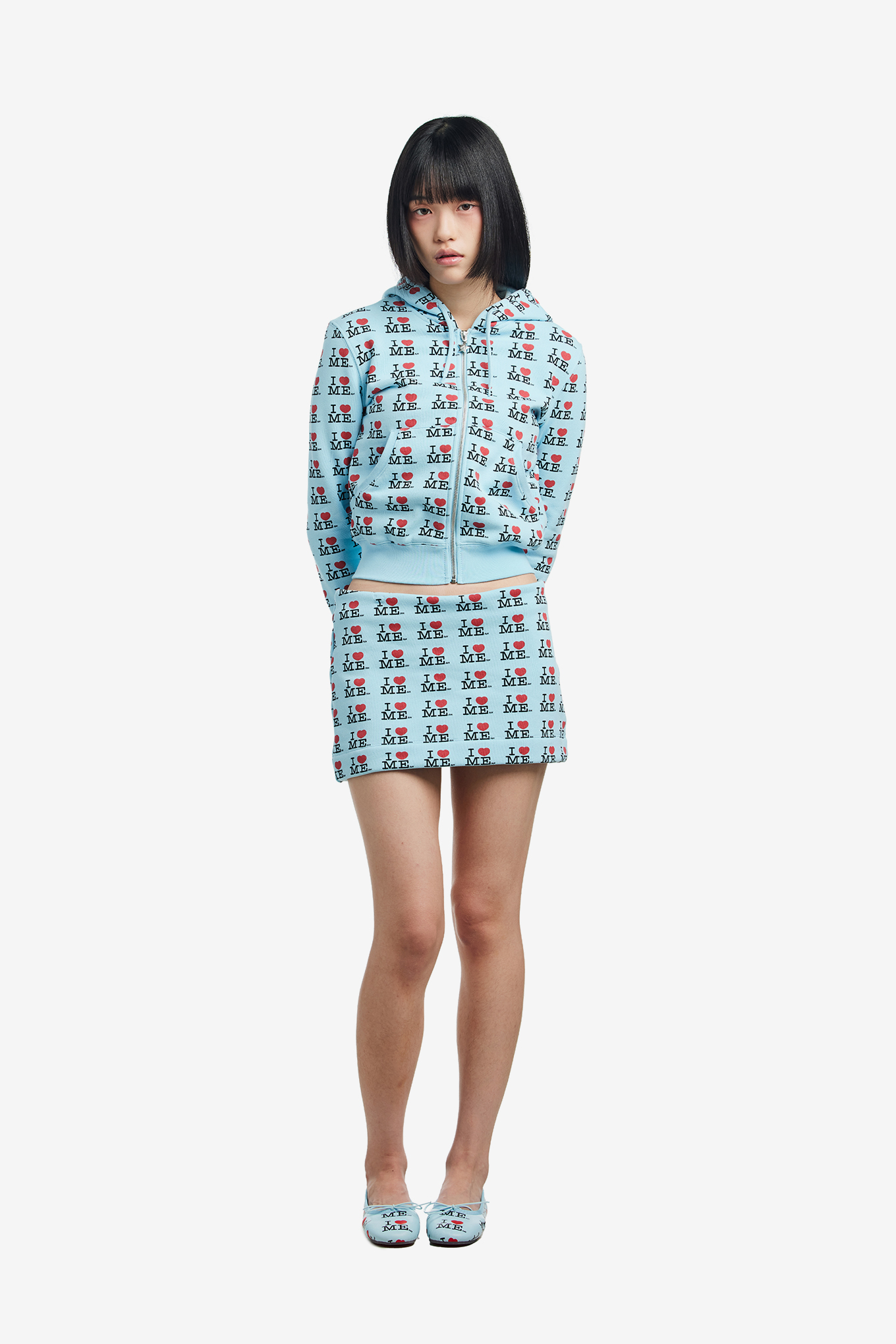 I HEART ME MINI SKIRTS-ASHLEY WILLIAMS-155000 | 웍스아웃