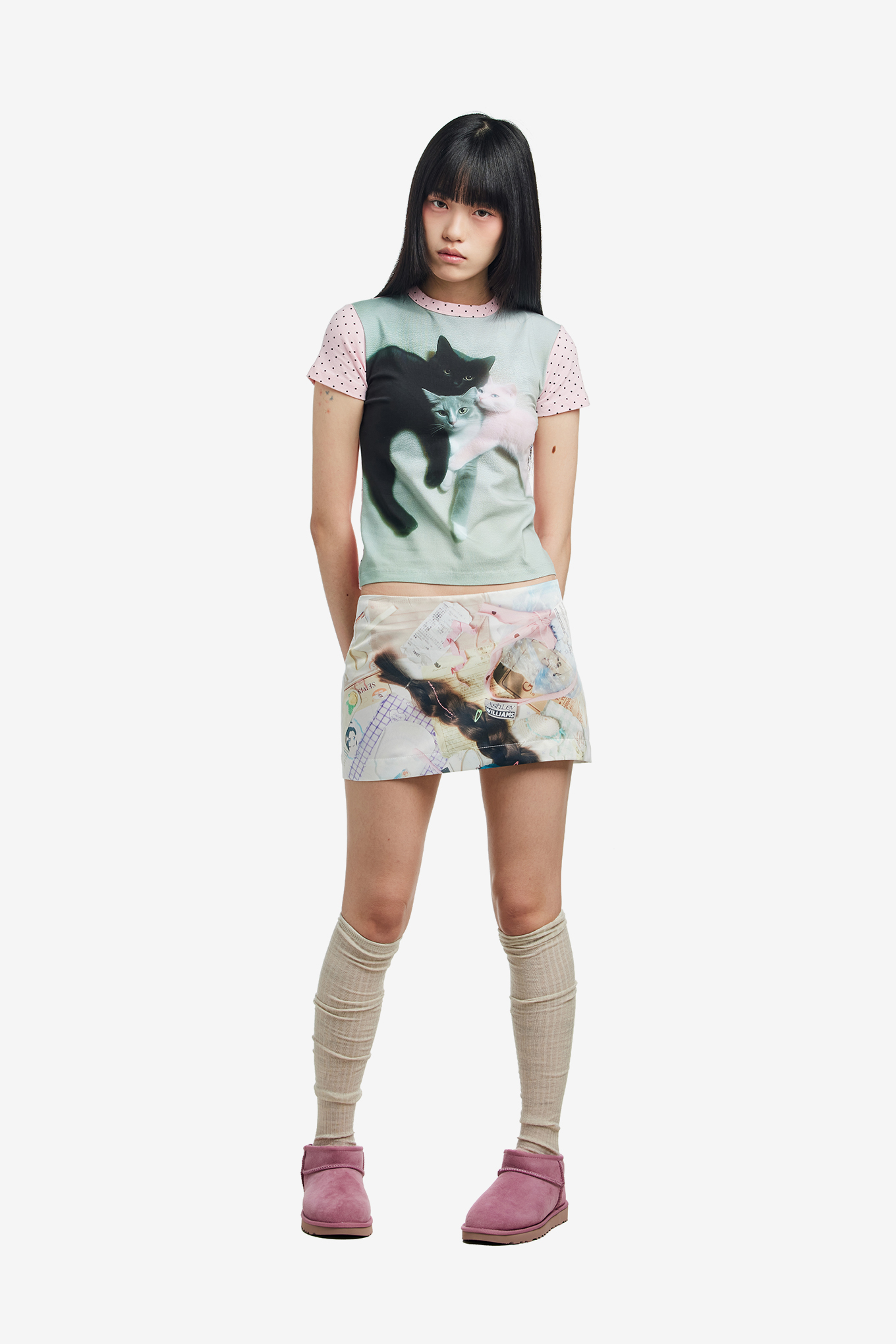 TREASURES MINI SKIRT-ASHLEY WILLIAMS-245000 | 웍스아웃