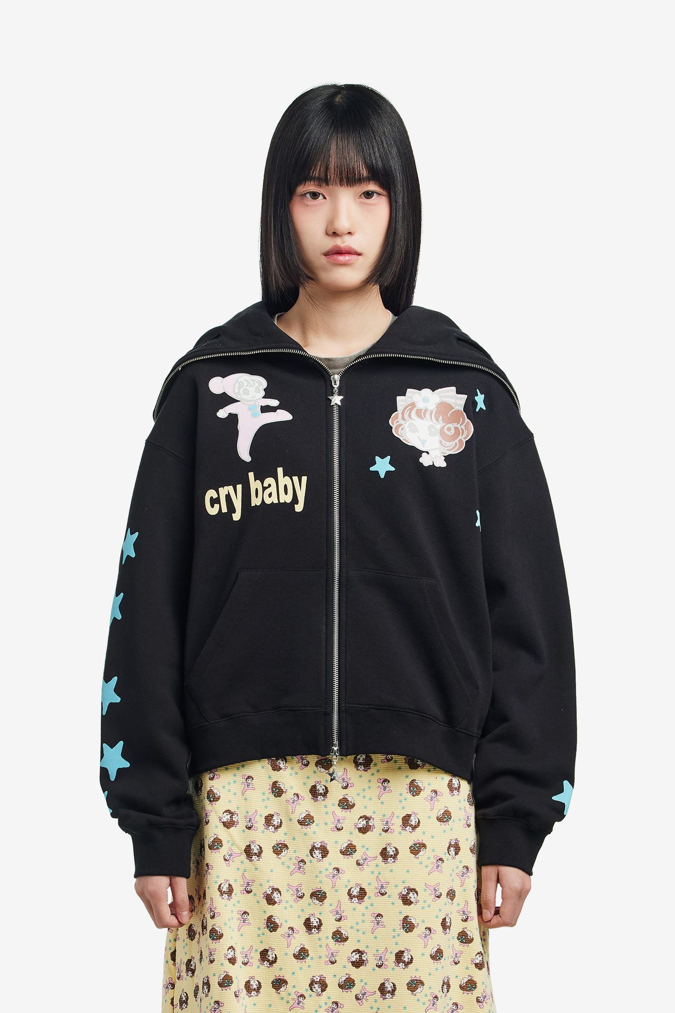 CRY BABY BUTTERFLY HOODIE-ASHLEY WILLIAMS-340000 | 웍스아웃