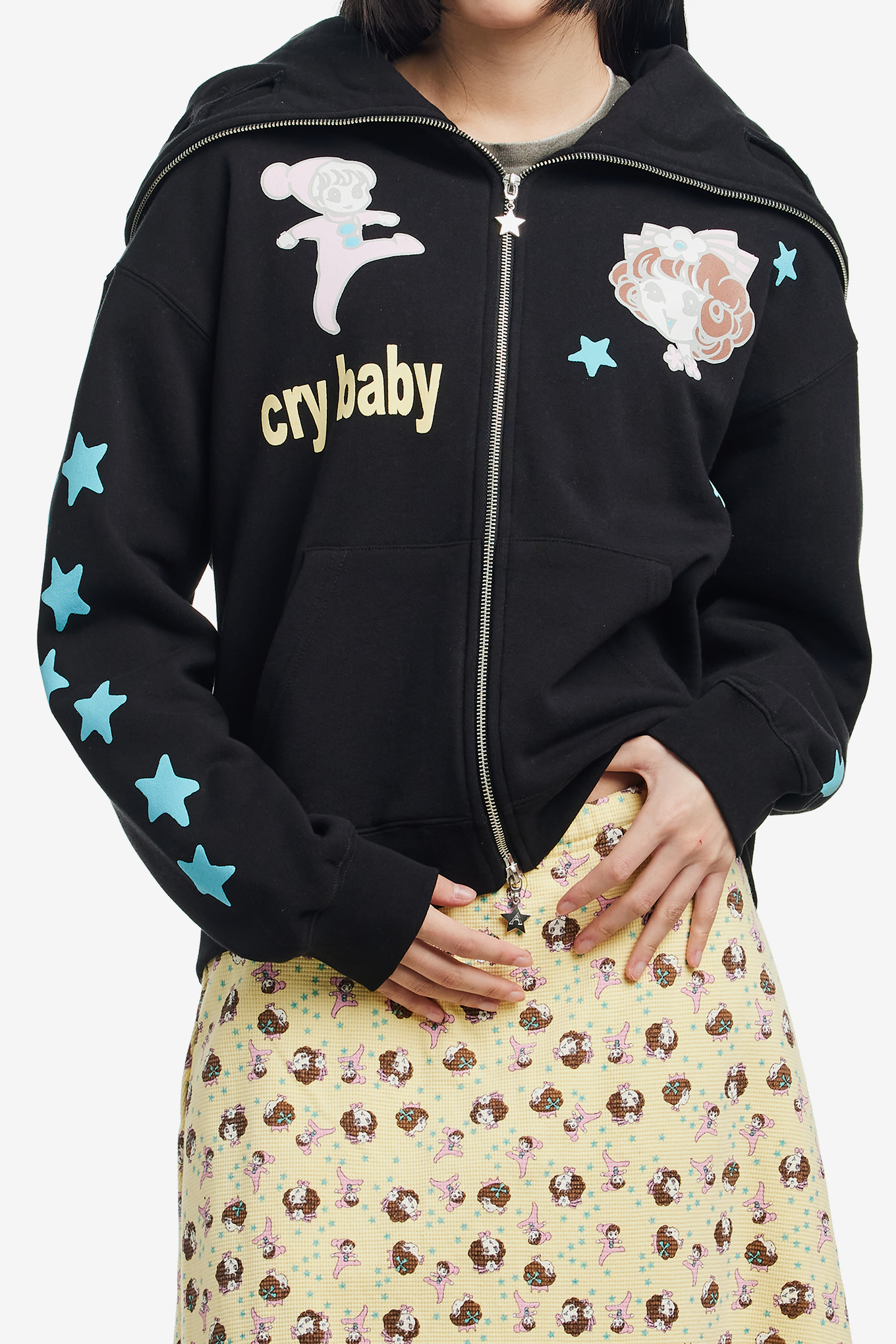CRY BABY BUTTERFLY HOODIE-ASHLEY WILLIAMS-340000 | 웍스아웃