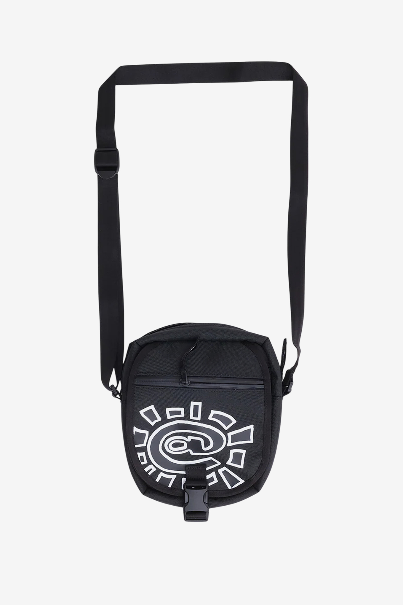 always do what you should do ショルダーバック　黒 SIDE TRAPPER BAG-ALWAYS DO WHAT YOU SHOULD DO-38000 | 웍스아웃