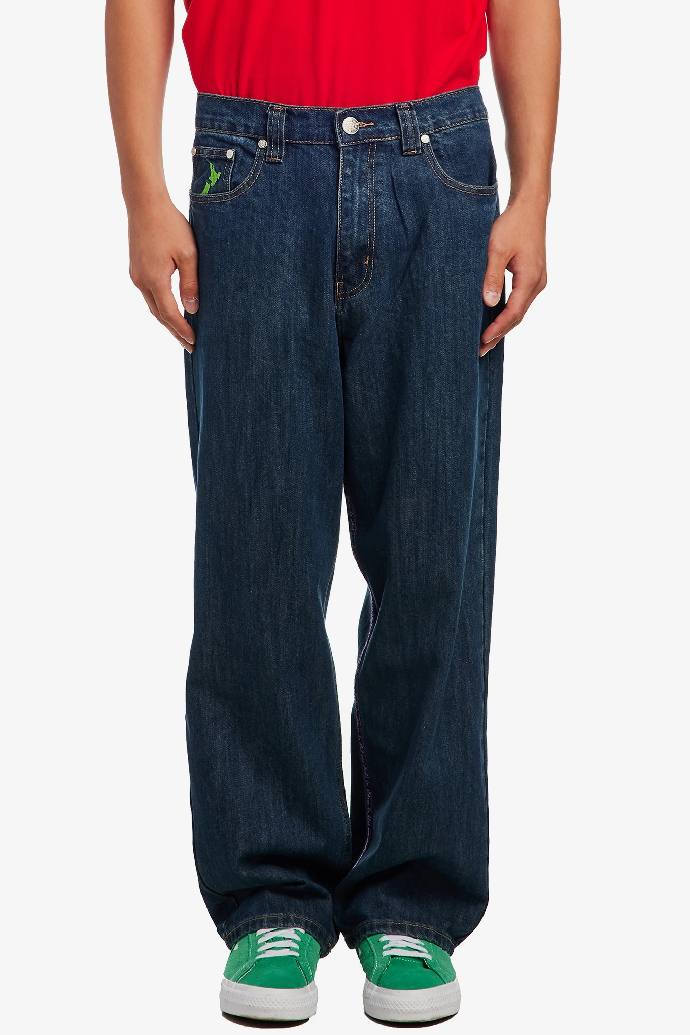 NIGO PURPLE LABEL DENIM JEANS-ALWAYS DO WHAT YOU SHOULD DO-94000 