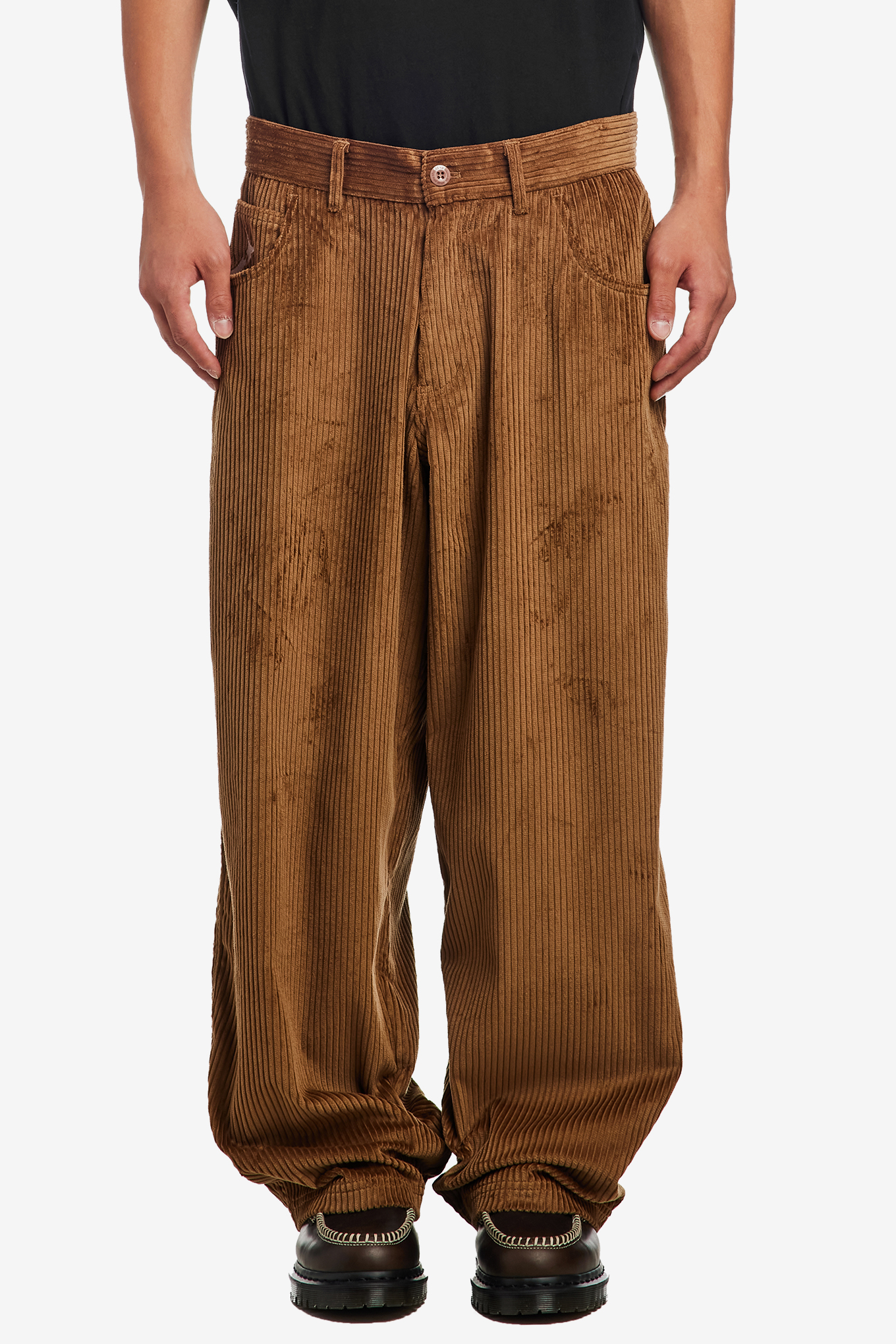 RELAXED THICK CORDUROY PANTS-ALWAYS DO WHAT YOU SHOULD DO-94000