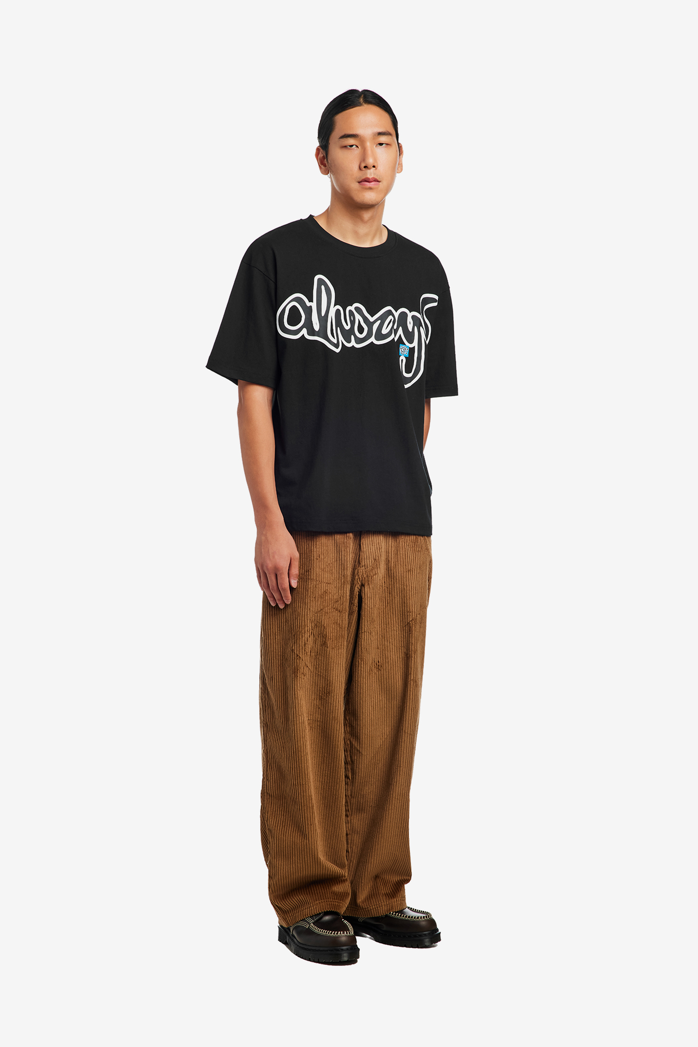 RELAXED THICK CORDUROY PANTS-ALWAYS DO WHAT YOU SHOULD DO-94000