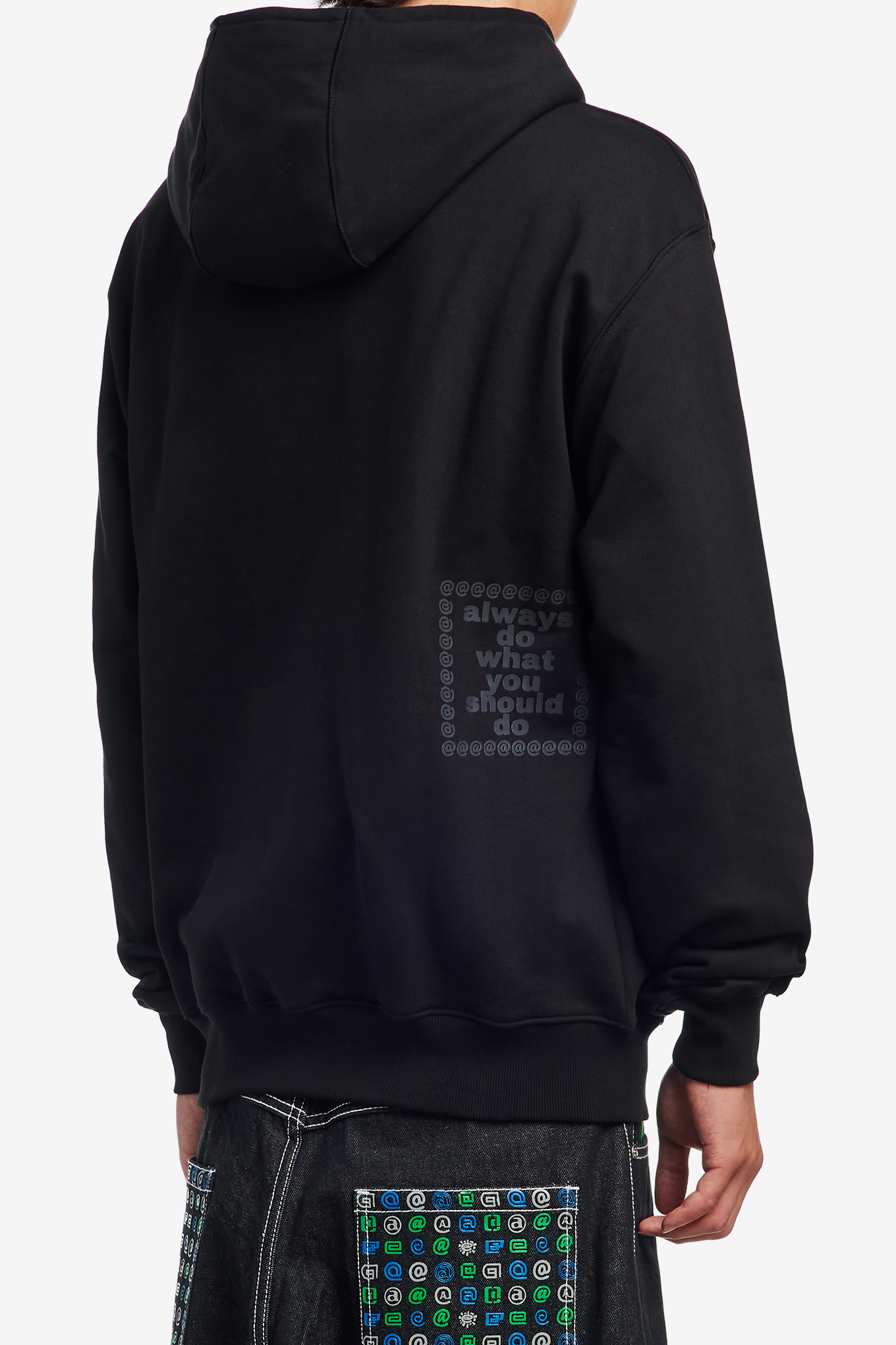 SNAPPER ROCKS HOODIE-ALWAYS DO WHAT YOU SHOULD DO-89000 | 웍스아웃