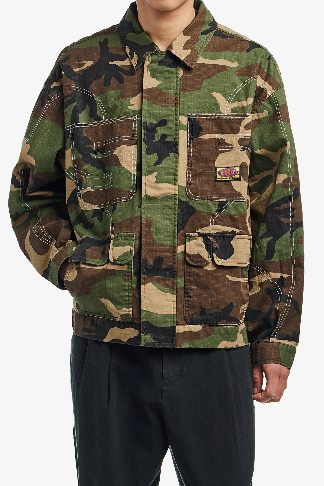 56 FIELD JACKET-BRONZE 56K-232000 | 웍스아웃