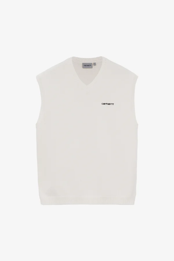 SCRIPT KNIT VEST_상품_이미지