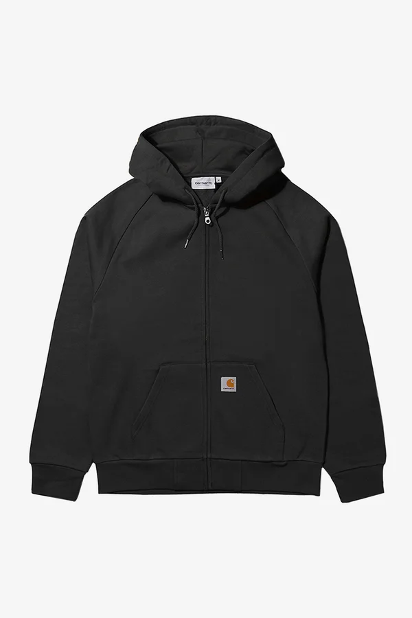 HOODED SQUARE LABEL JACKET (BRUSHED)_상품_이미지