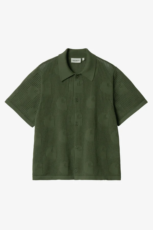 W S/S TEMPLE KNIT SHIRT_상품_이미지