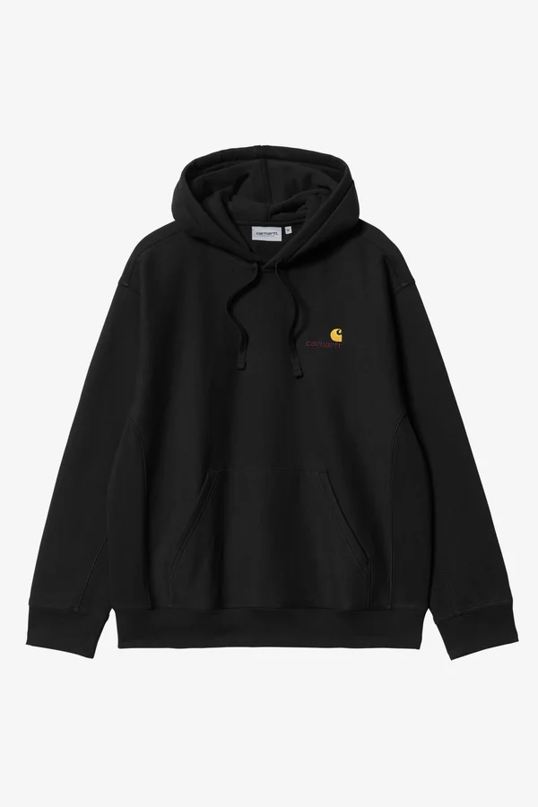 HOODED AMERICAN SCRIPT SWEATSHIRT_상품_이미지