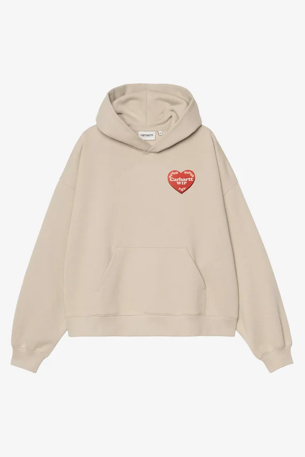 W HOODED HARTT CASE SWEATSHIRT_상품_이미지