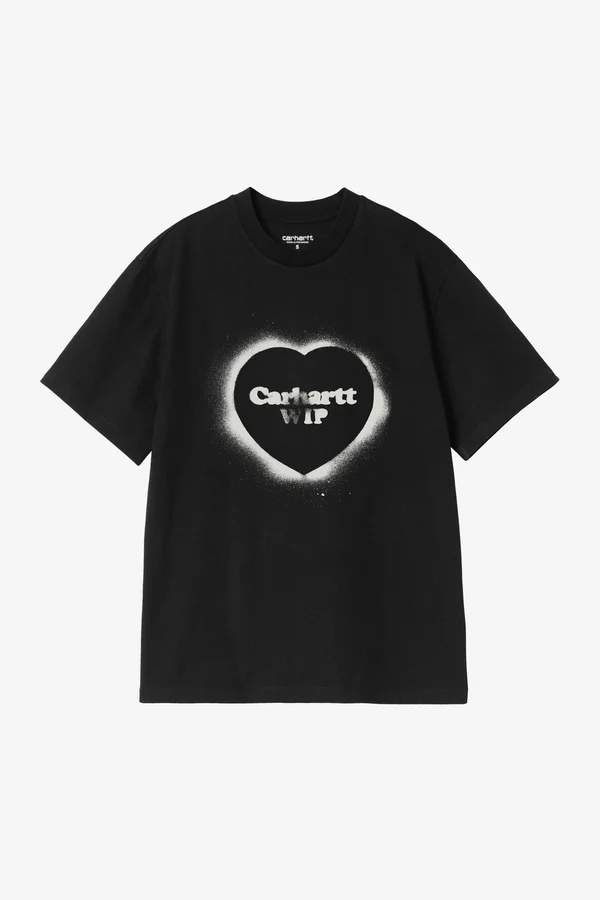 W S/S SPRAY HEART T-SHIRT_상품_이미지