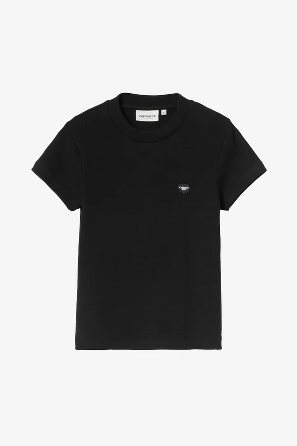 W S/S SMALL HEART PATCH T-SHIRT_상품_이미지