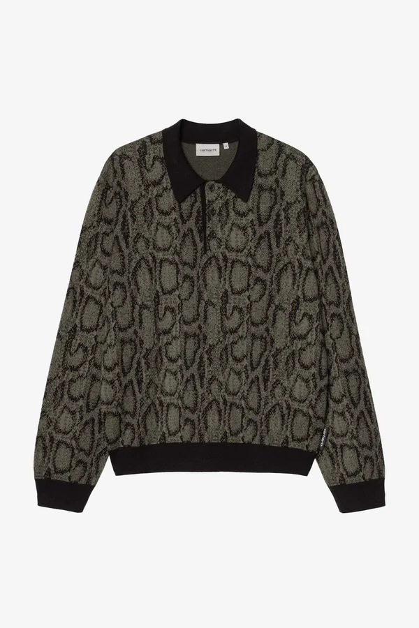 L/S SNAKE POLO_상품_이미지