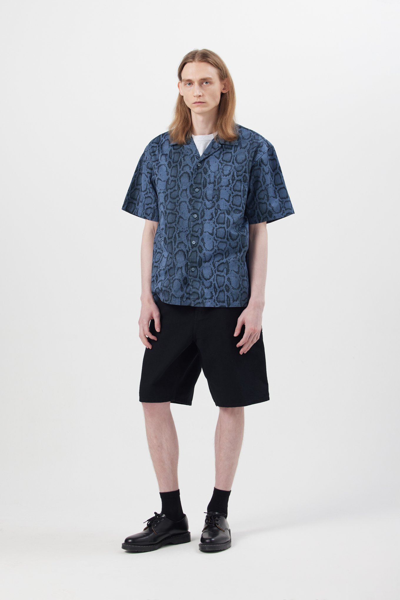 S/S SNAKE CAMO SHIRT-CARHARTT WIP-218000 | 웍스아웃