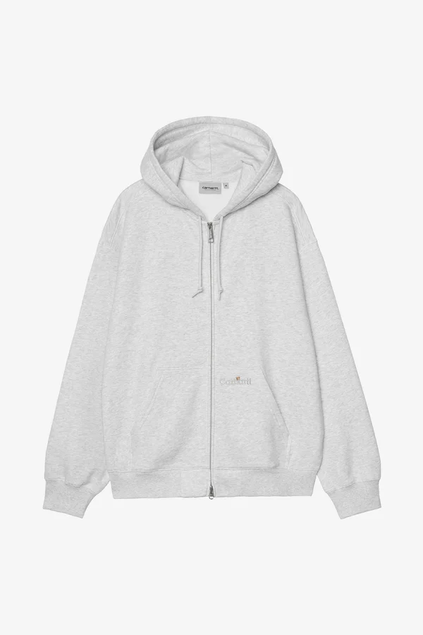 HOODED WIP LABEL SWEAT JACKET_상품_이미지