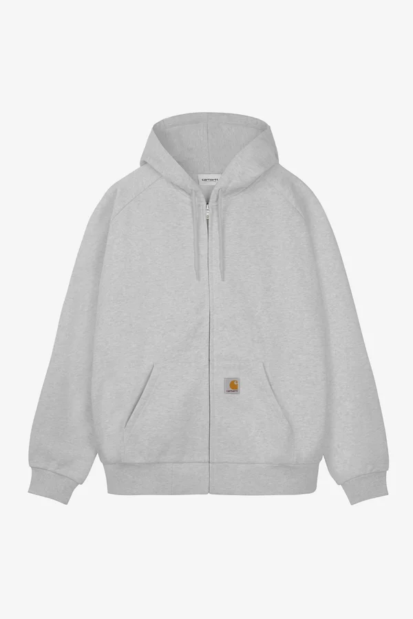HOODED SQUARE LABEL JACKET (BRUSHED)_상품_이미지