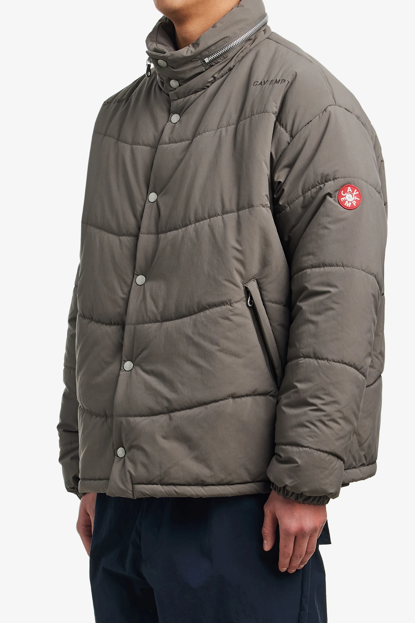 WAVE STITCH PUFF JACKET-CAV EMPT-528000 | 웍스아웃