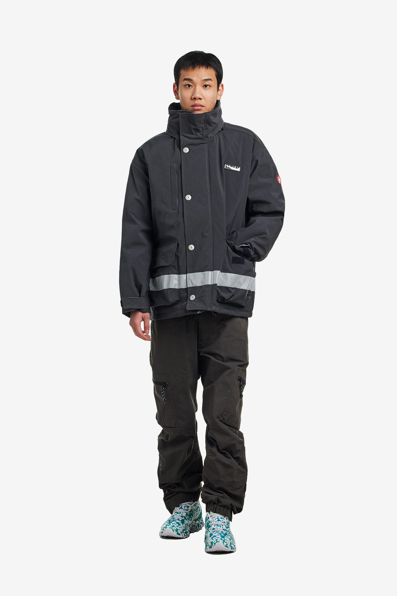 REFLECT TAPE WATCH JACKET-CAV EMPT-624000 | 웍스아웃
