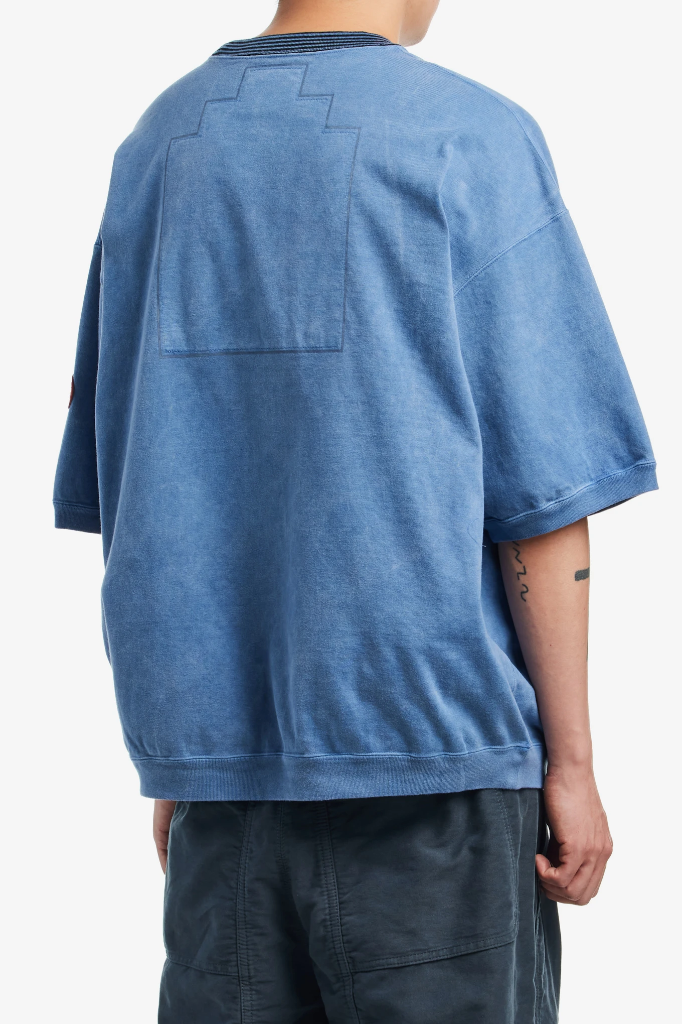 OVERDYE COTTON JERSEY SHORT SLEEVE CREW NECK-CAV EMPT-125000 
