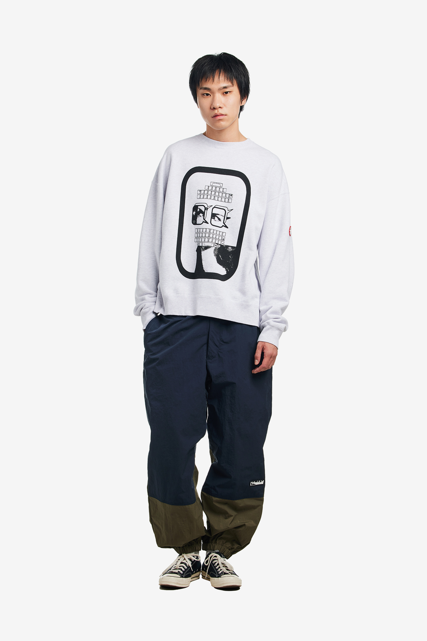 トップス C.E CAVEMPT MD 00-38 CREW NECK XL MD 00-38 CREW NECK-CAV EMPT-135000 | 웍스아웃