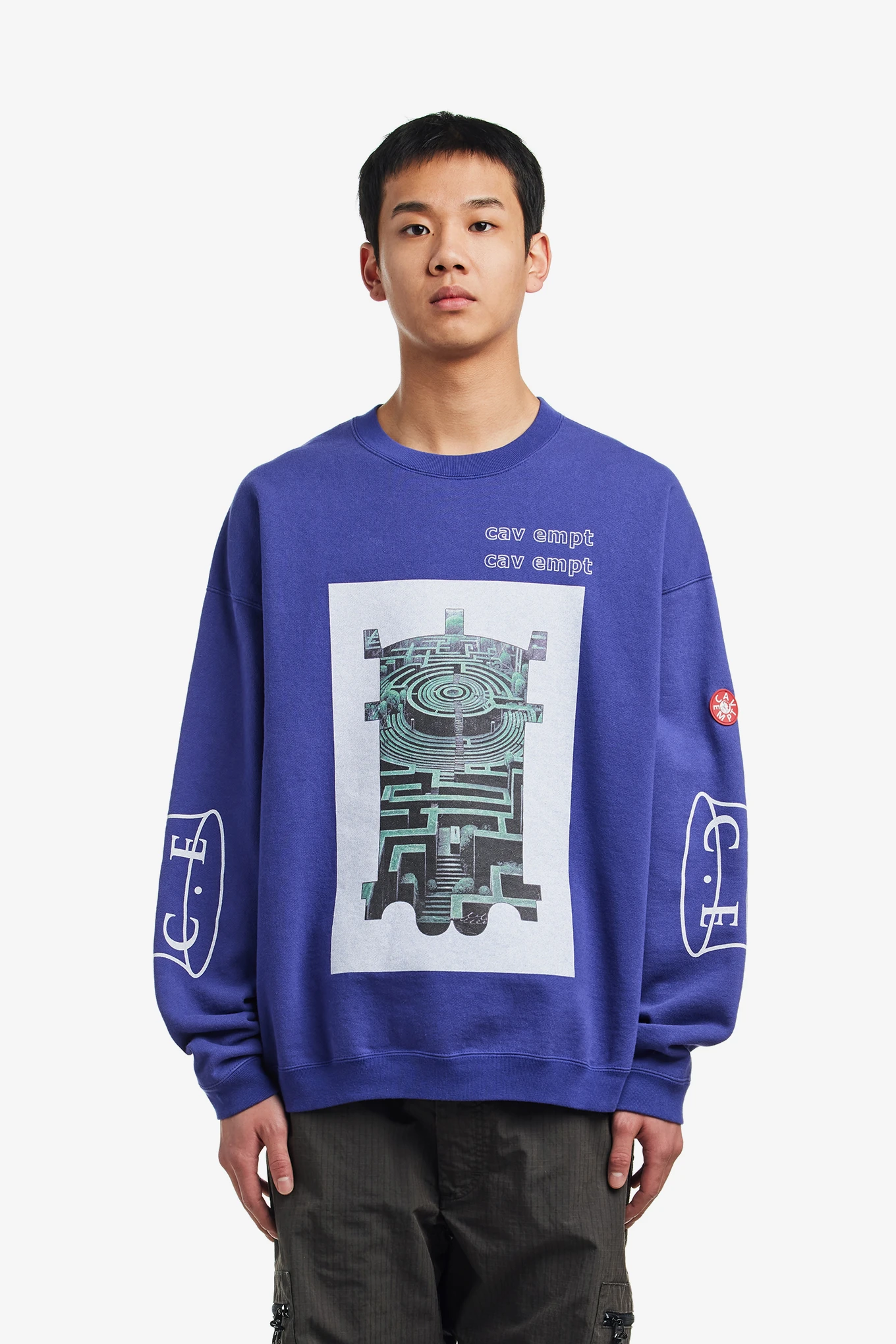 SCMCTY LOOSE CREW NECK-CAV EMPT-198000 | 웍스아웃