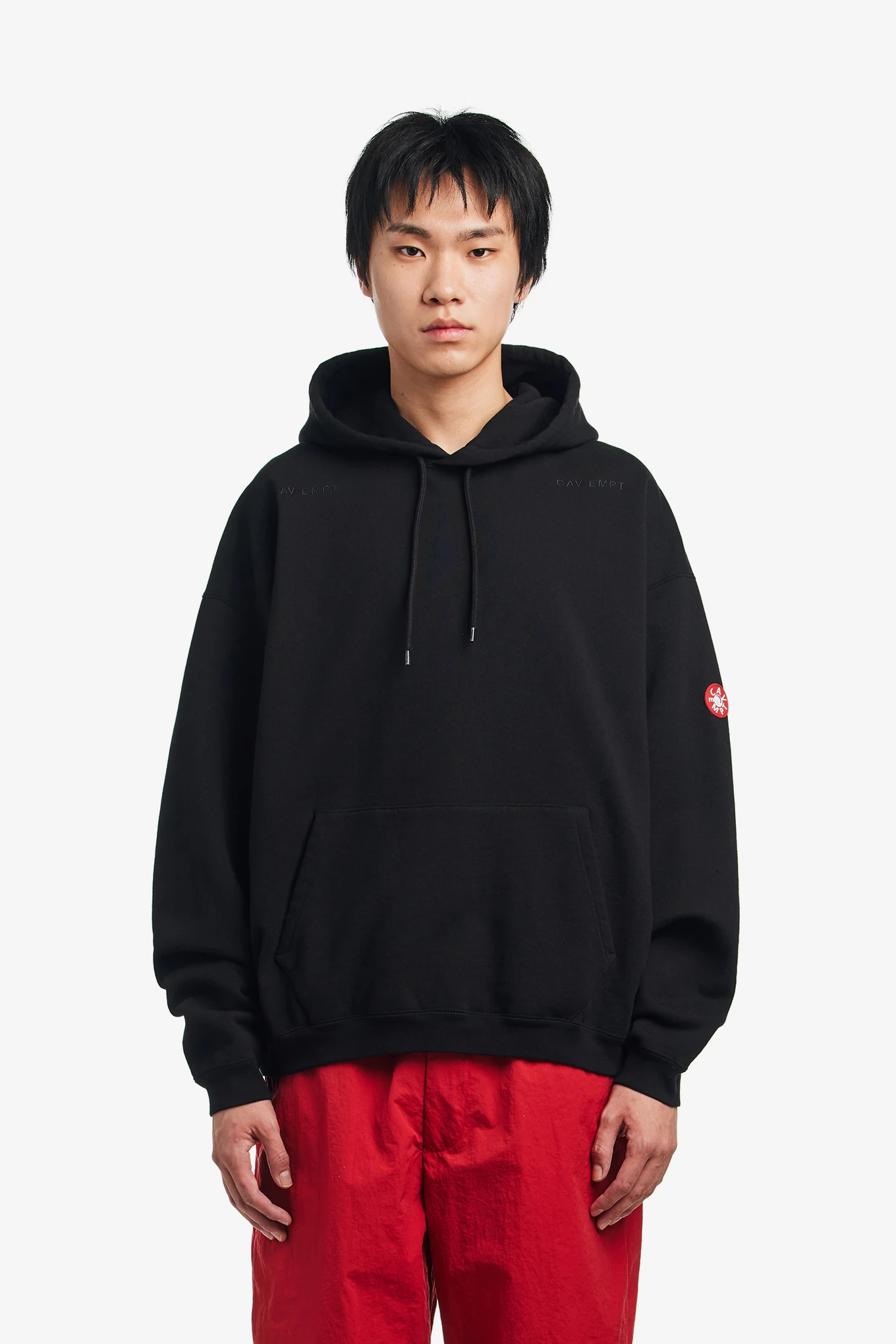 SOLID LOOSE HOODY-CAV EMPT-170000 | 웍스아웃