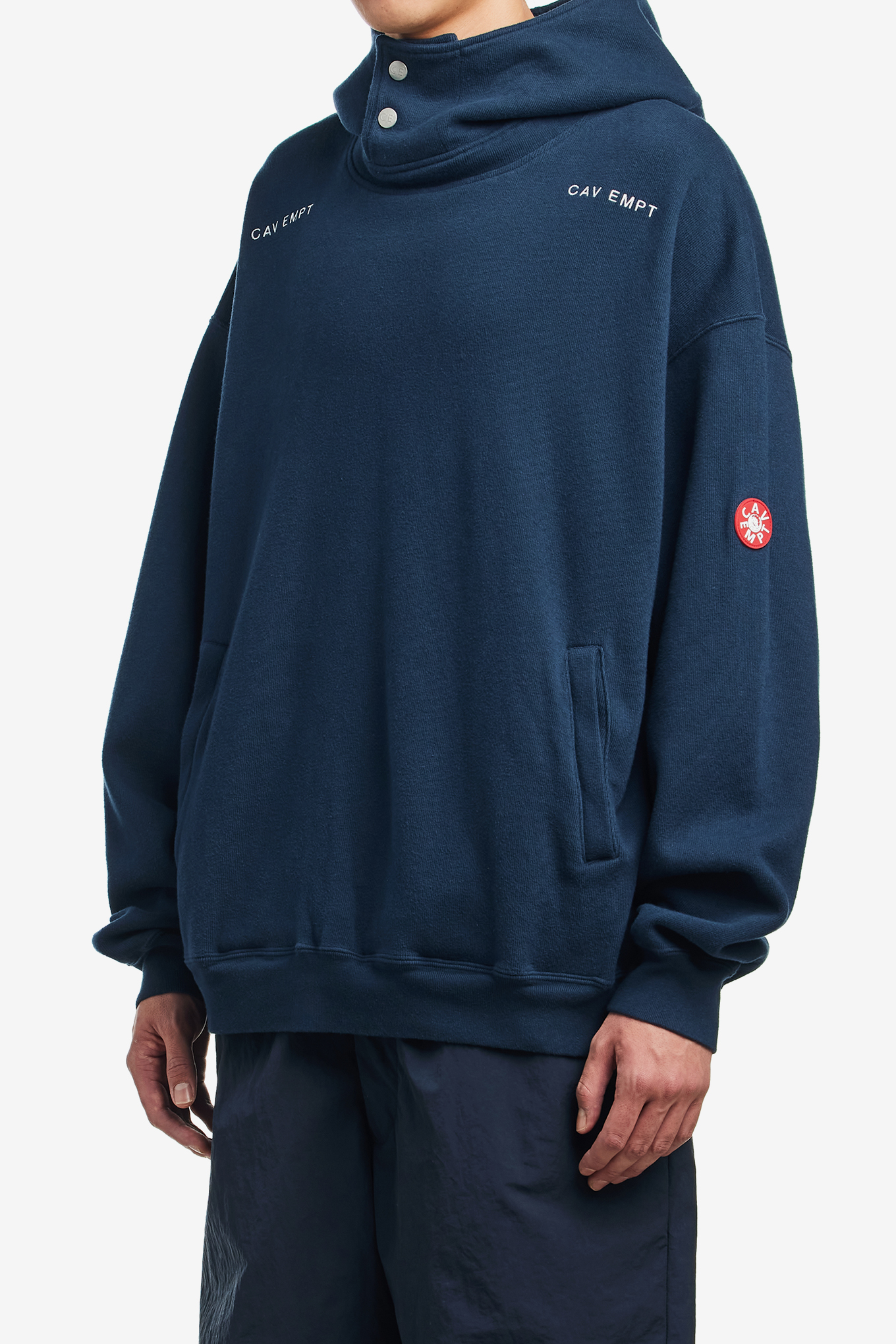 Cav Empt スウェット NECK SNAP DBL KNIT HOODY-CAV EMPT-195000 | 웍스아웃