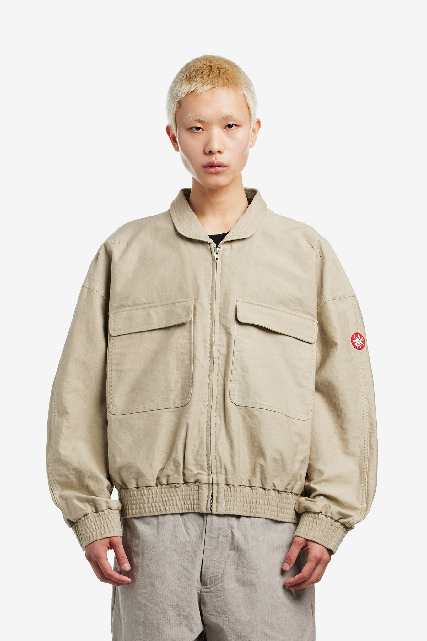 CASUAL ZIP SHORT JACKET-CAV EMPT-750000 | 웍스아웃