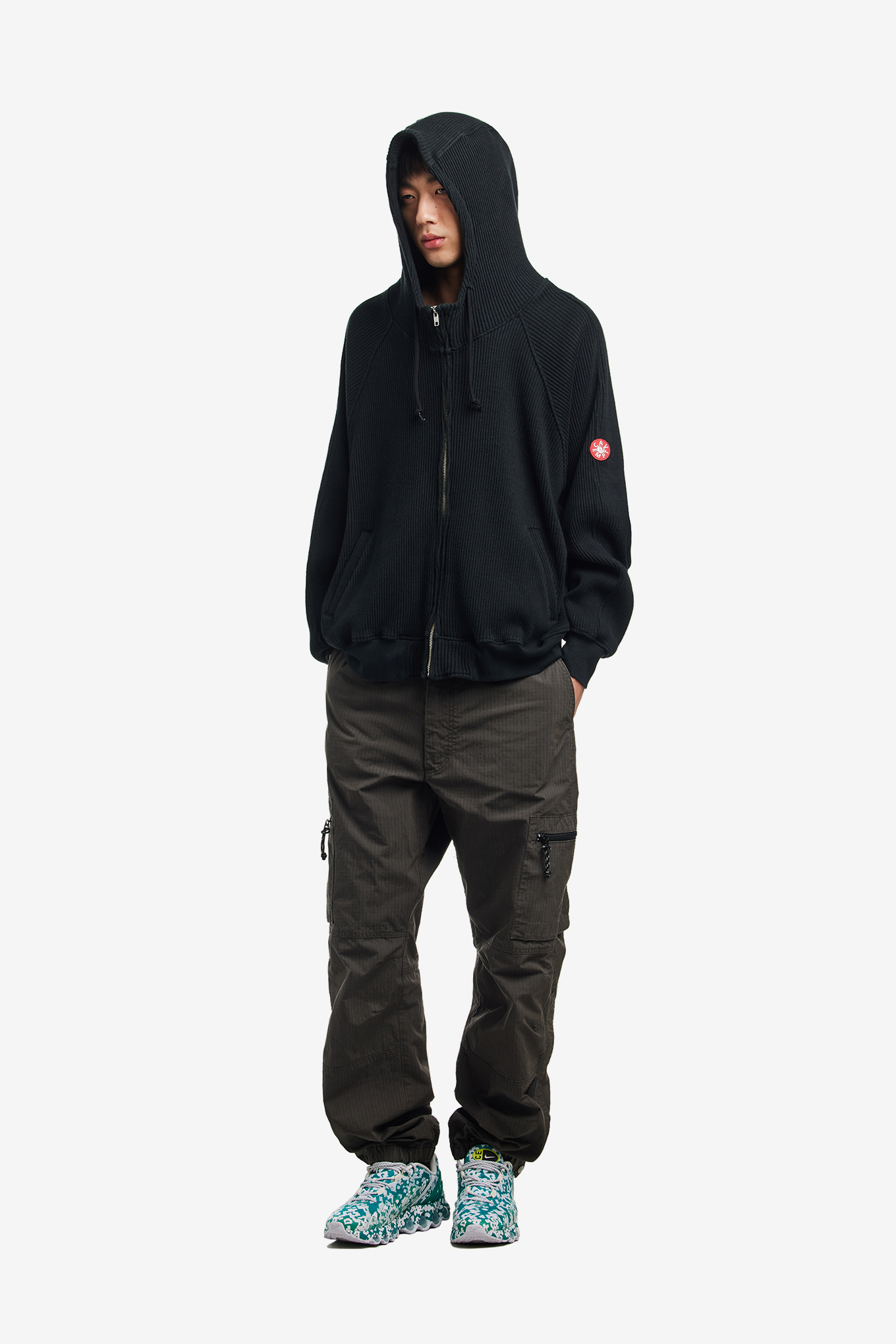 WIDE RIB BIG HEAVY ZIP HOODY-CAV EMPT-540000 | 웍스아웃