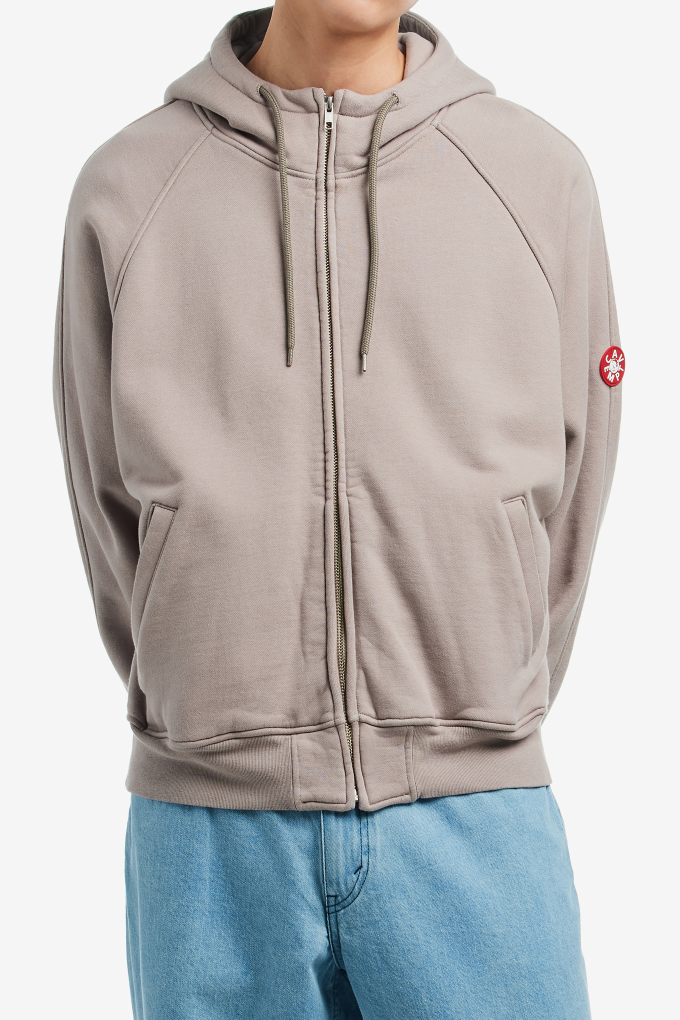 SOLID BIG HEAVY ZIP HOODY-CAV EMPT-480000 | 웍스아웃