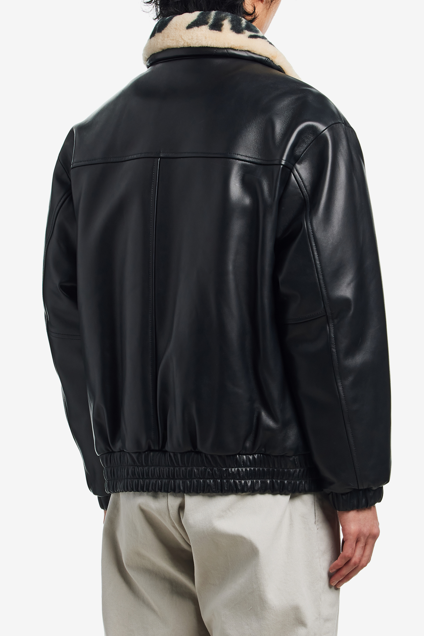 LEATHER PUFFER JACKET-FUCKING AWESOME-498000 | 웍스아웃
