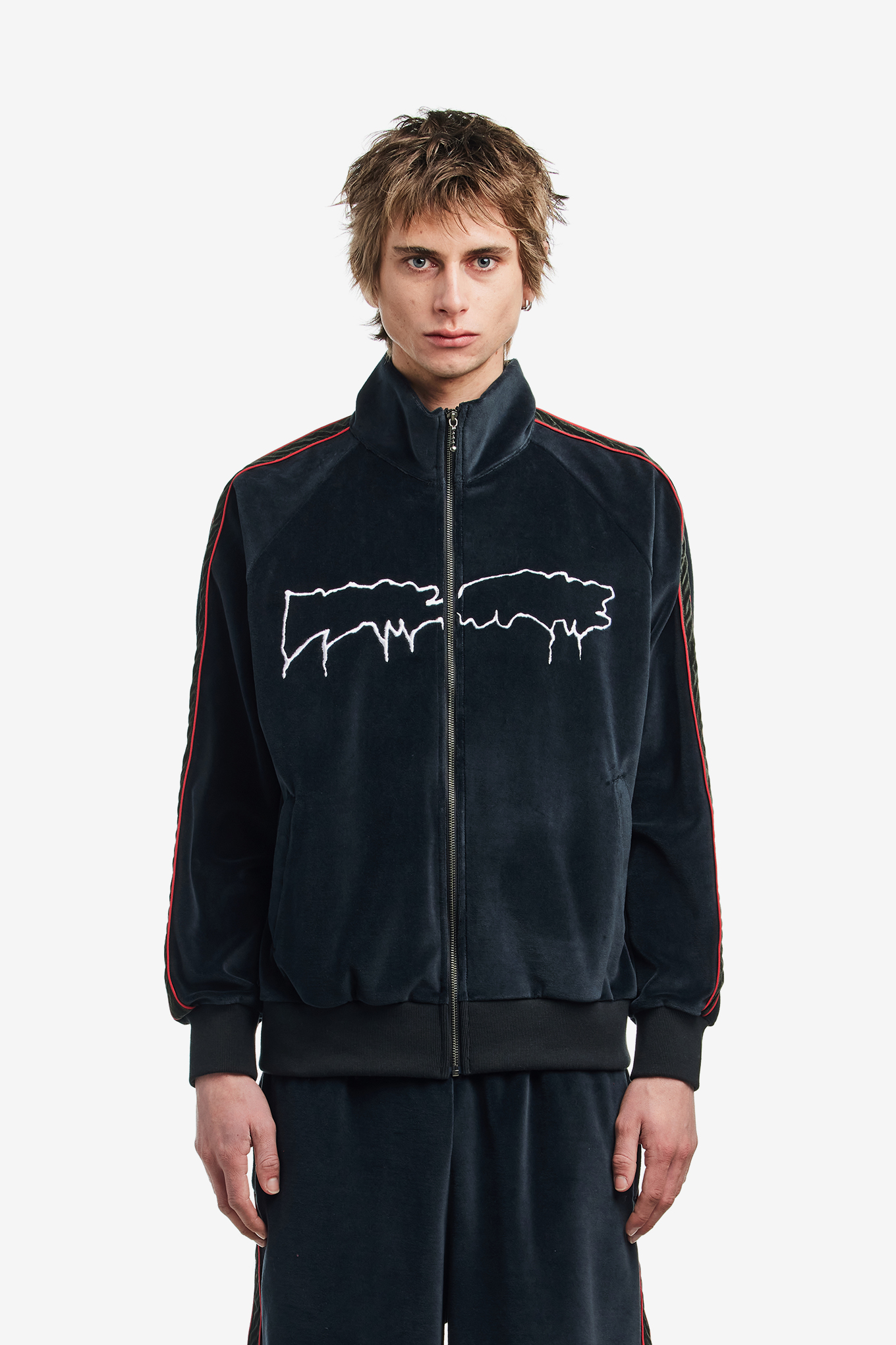 VELOUR JACKET-FUCKING AWESOME-218000 | 웍스아웃