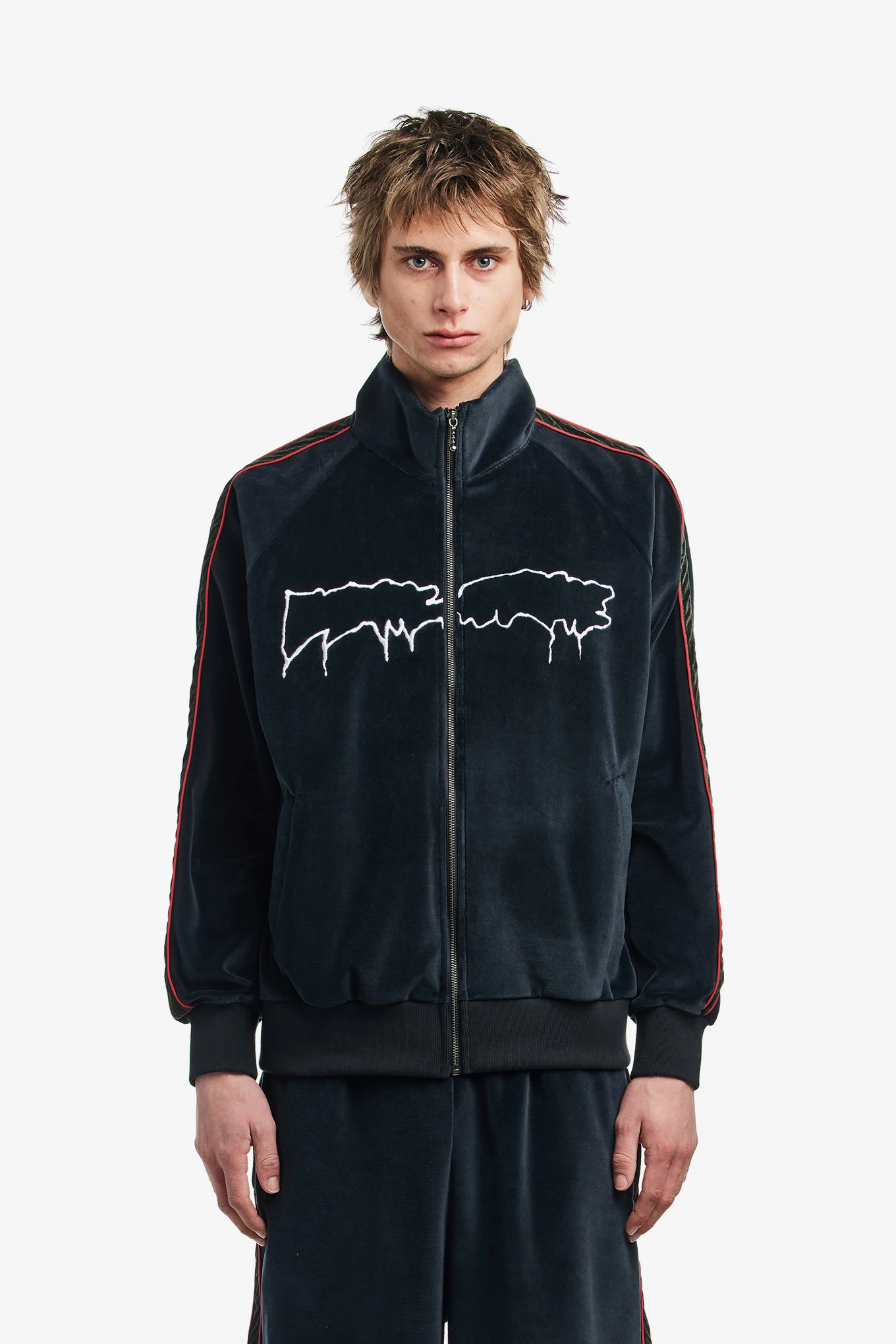 VELOUR JACKET-FUCKING AWESOME-218000 | 웍스아웃