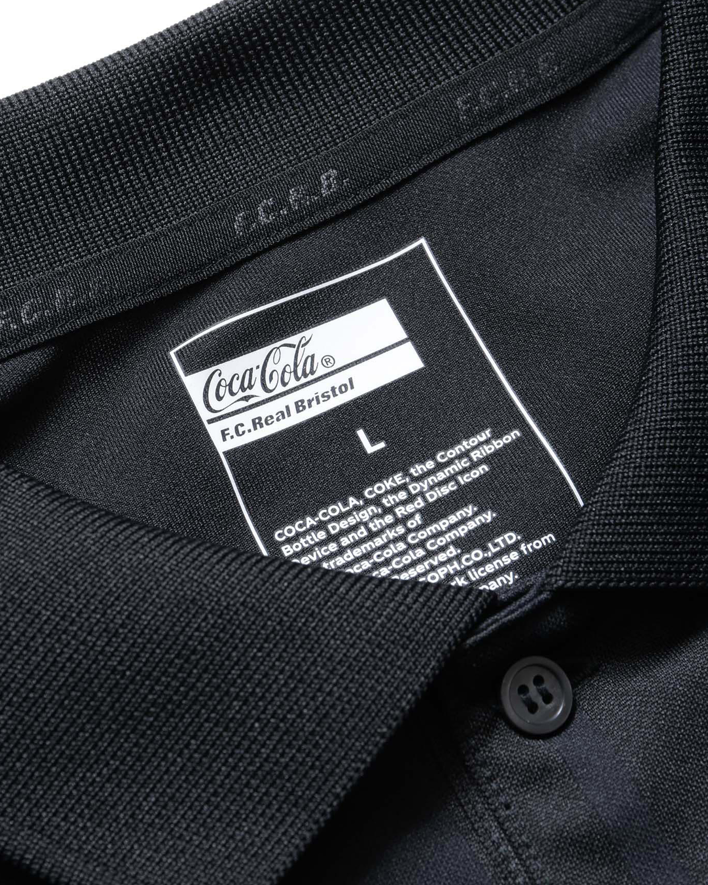 Coca-Cola WEAVE STRIPE S/S POLO-F.C.REAL BRISTOL-186000 | SOPH