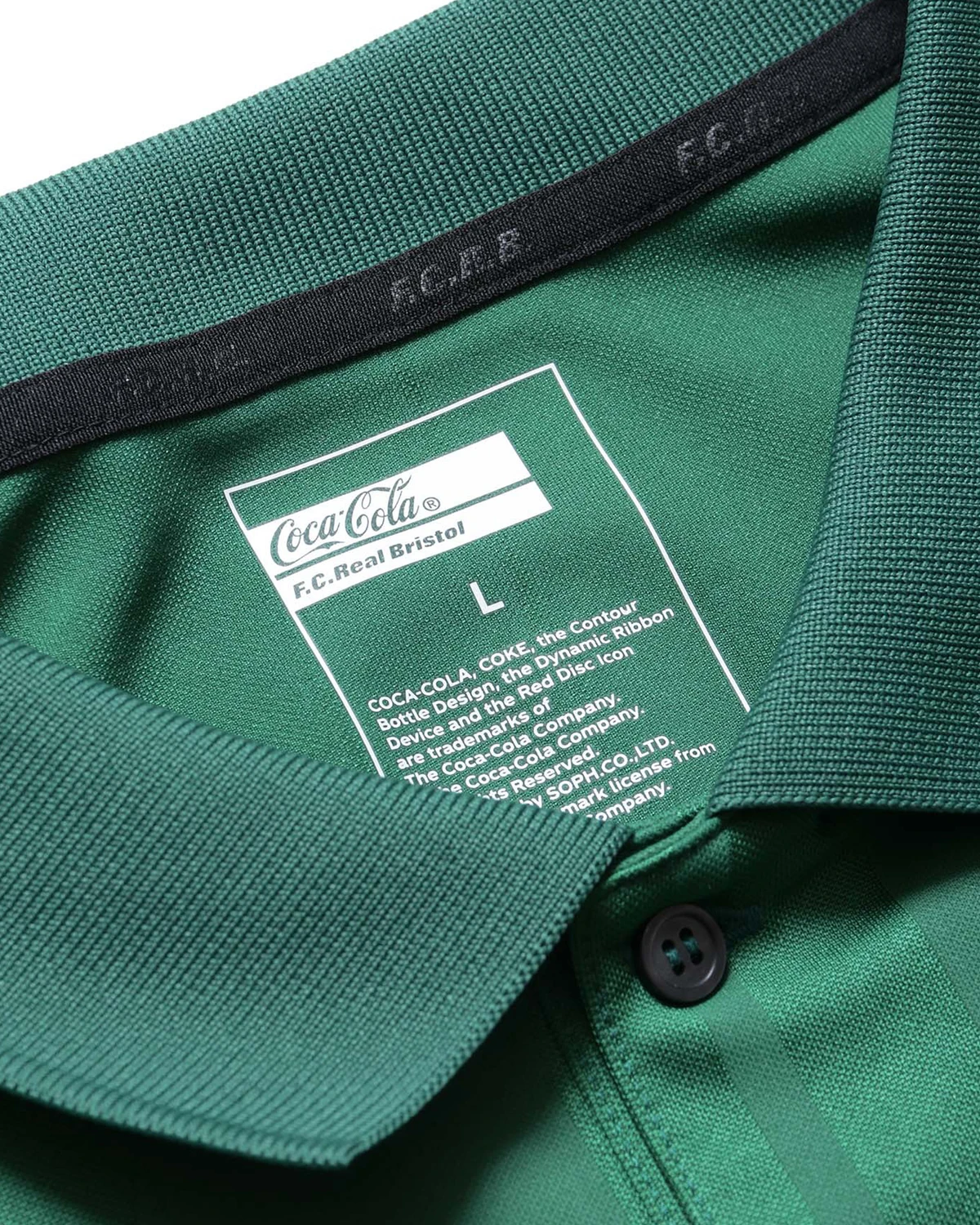 Coca-Cola WEAVE STRIPE S/S POLO-F.C.REAL BRISTOL-186000 | SOPH