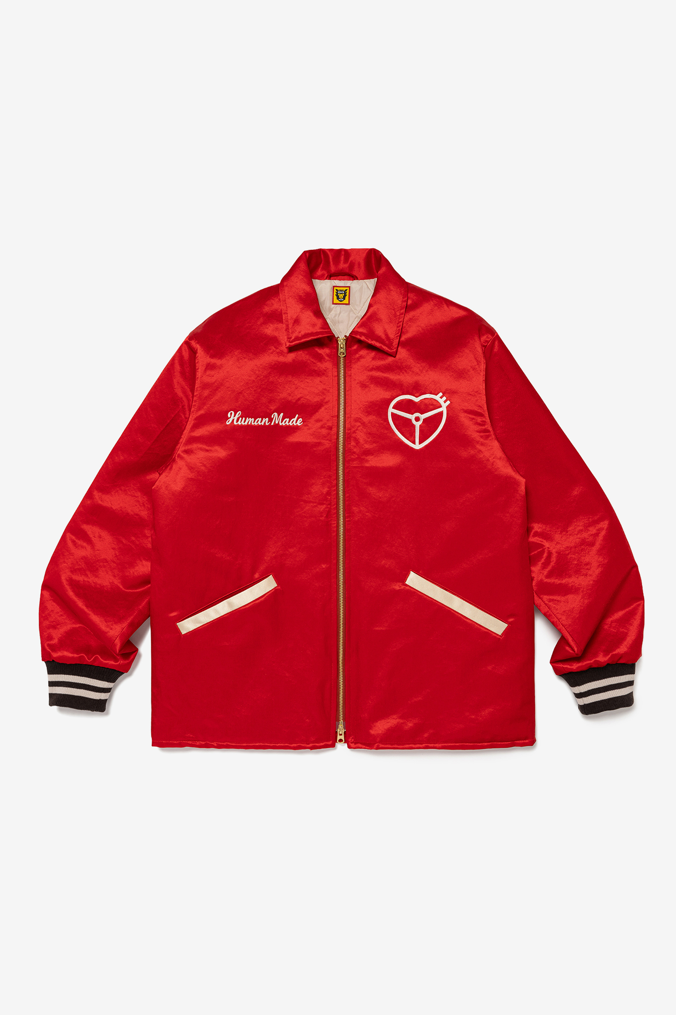 SATIN JACKET-HUMAN MADE-420000 | 웍스아웃