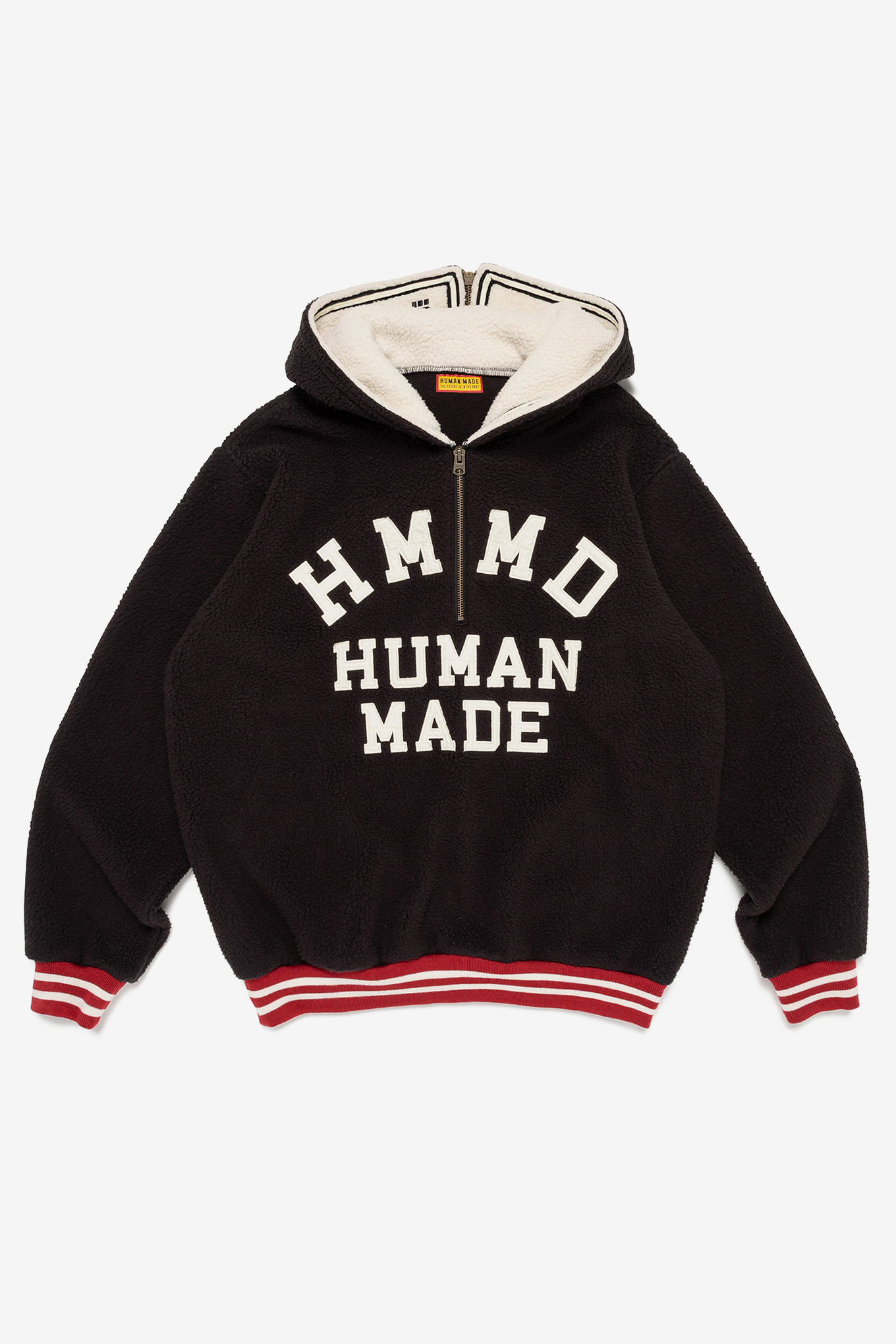 HALF-ZIP FLEECE PULLOVER-HUMAN MADE-428000 | 웍스아웃