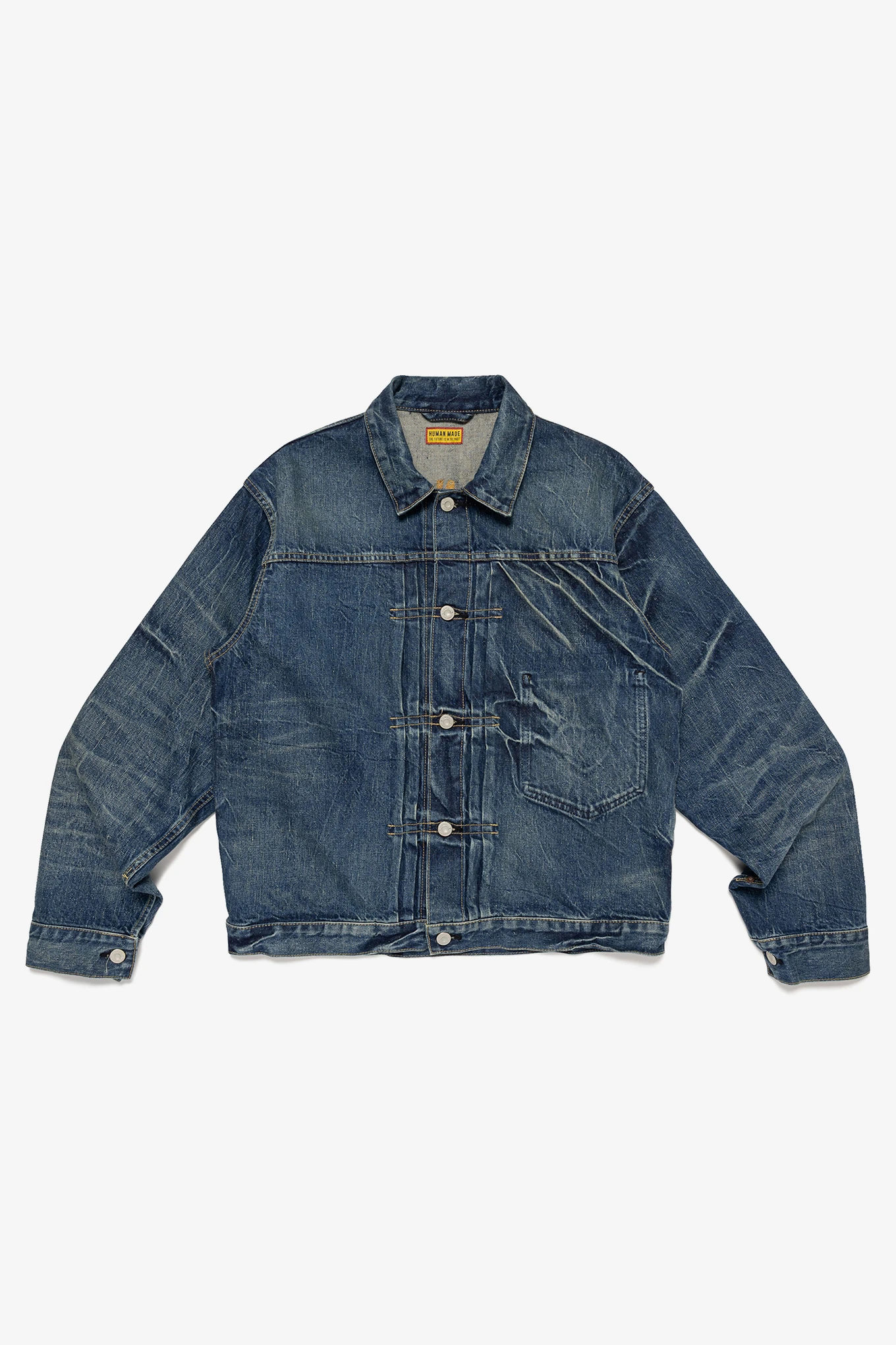 DENIM WORK JACKET FUTURE-HUMAN MADE-700000 | 웍스아웃