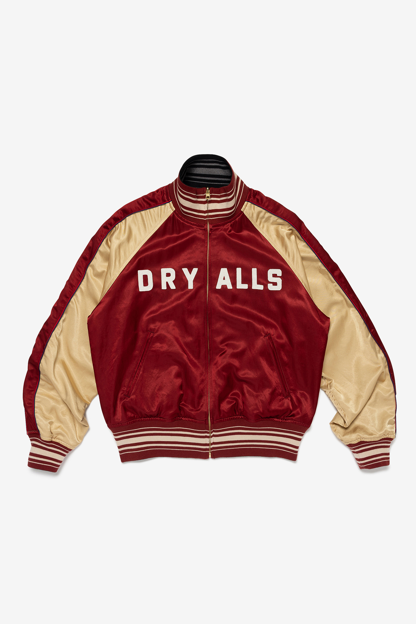 REVERSIBLE SATIN JACKET-HUMAN MADE-923000 | 웍스아웃